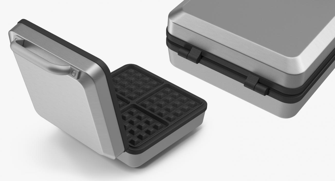 Square Waffle Maker 3D model