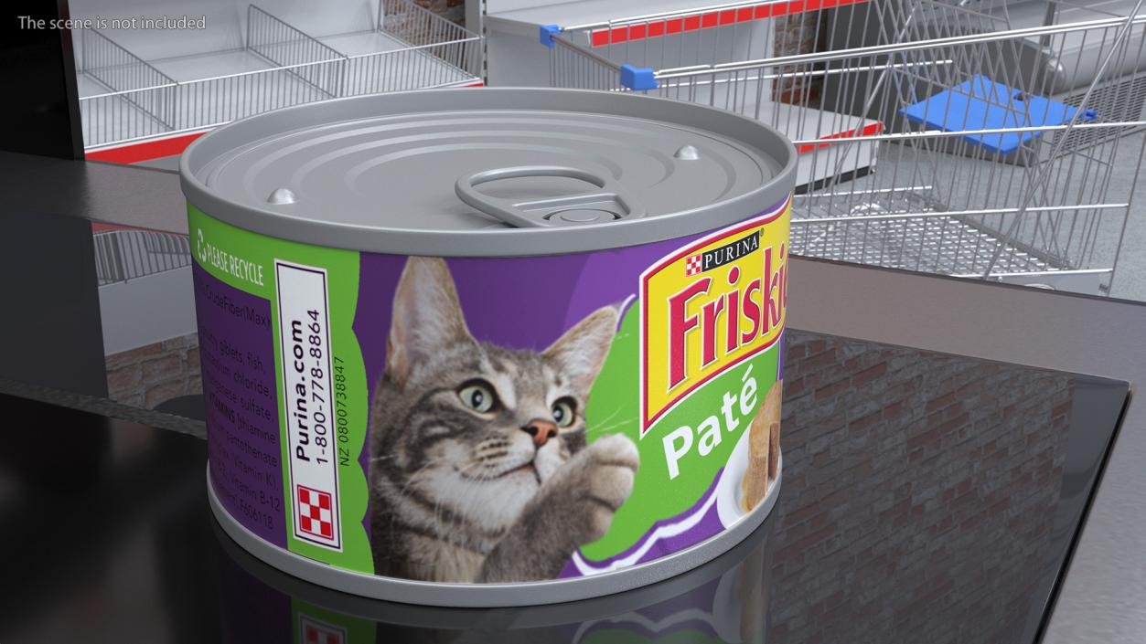 3D Pet Canned Food Collection 3 model