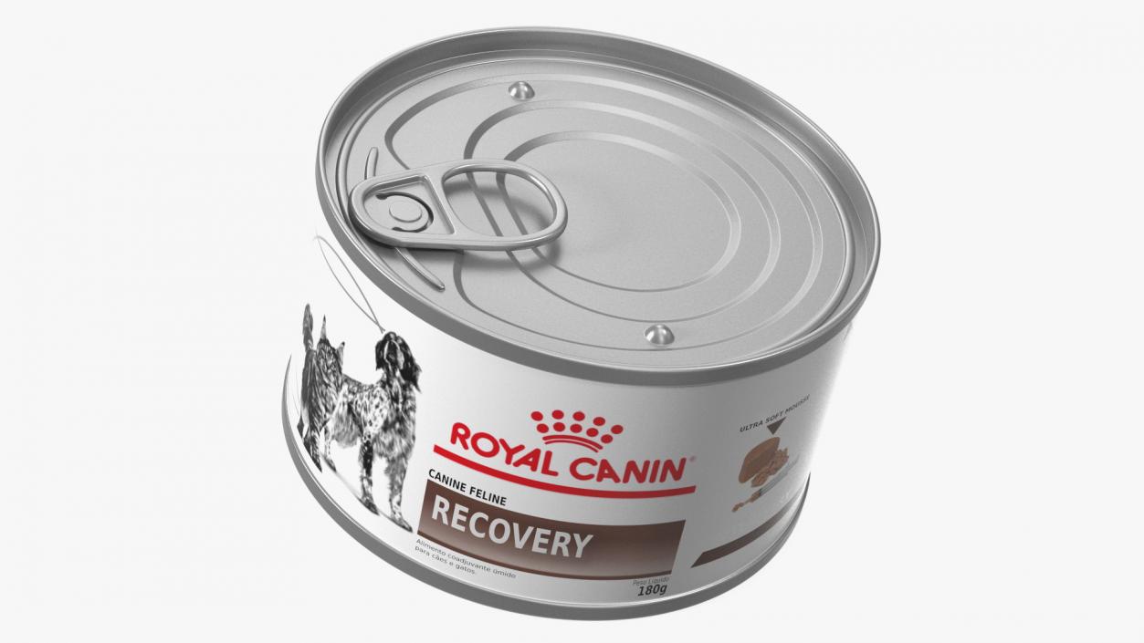 3D Pet Canned Food Collection 3 model