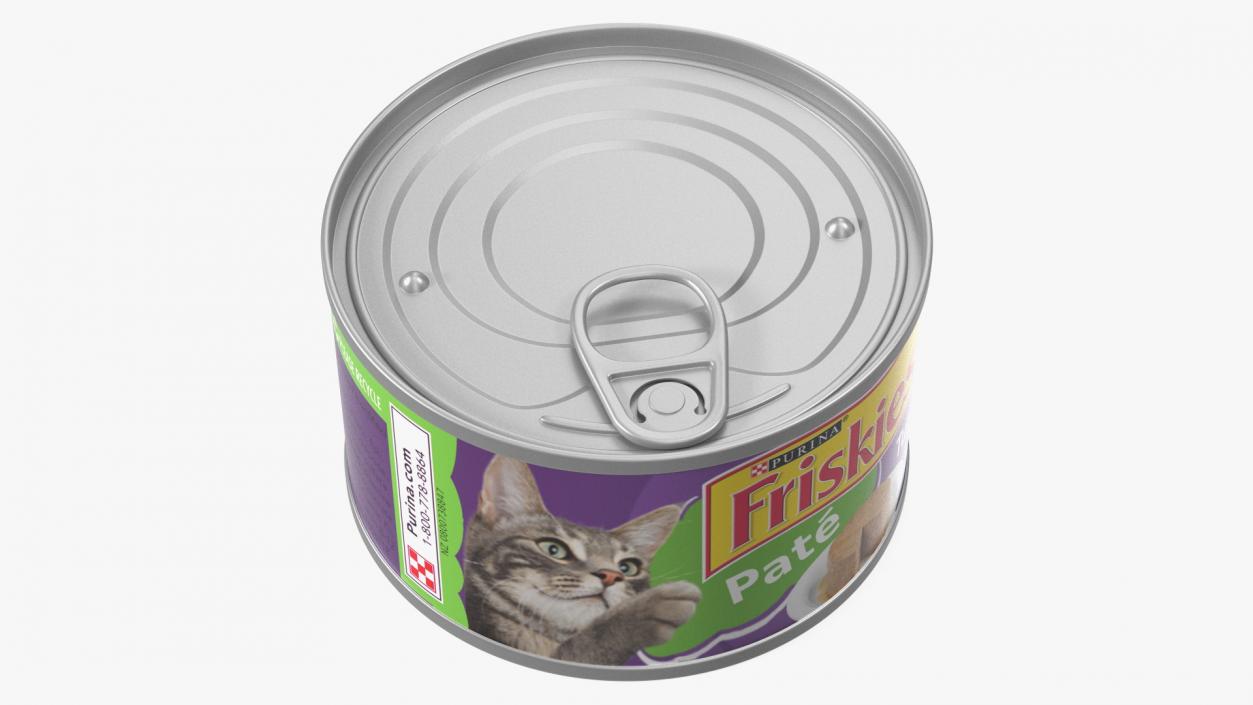 3D Pet Canned Food Collection 3 model