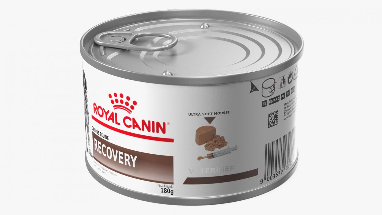 3D Pet Canned Food Collection 3 model