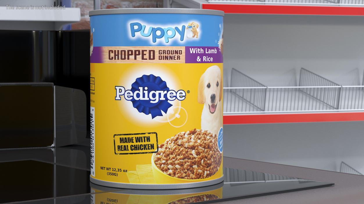 3D Pet Canned Food Collection 3 model