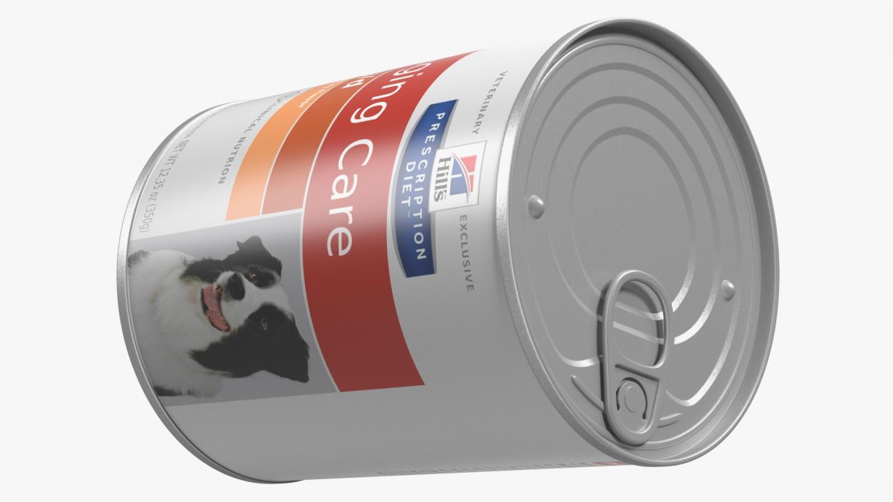 3D Pet Canned Food Collection 3 model