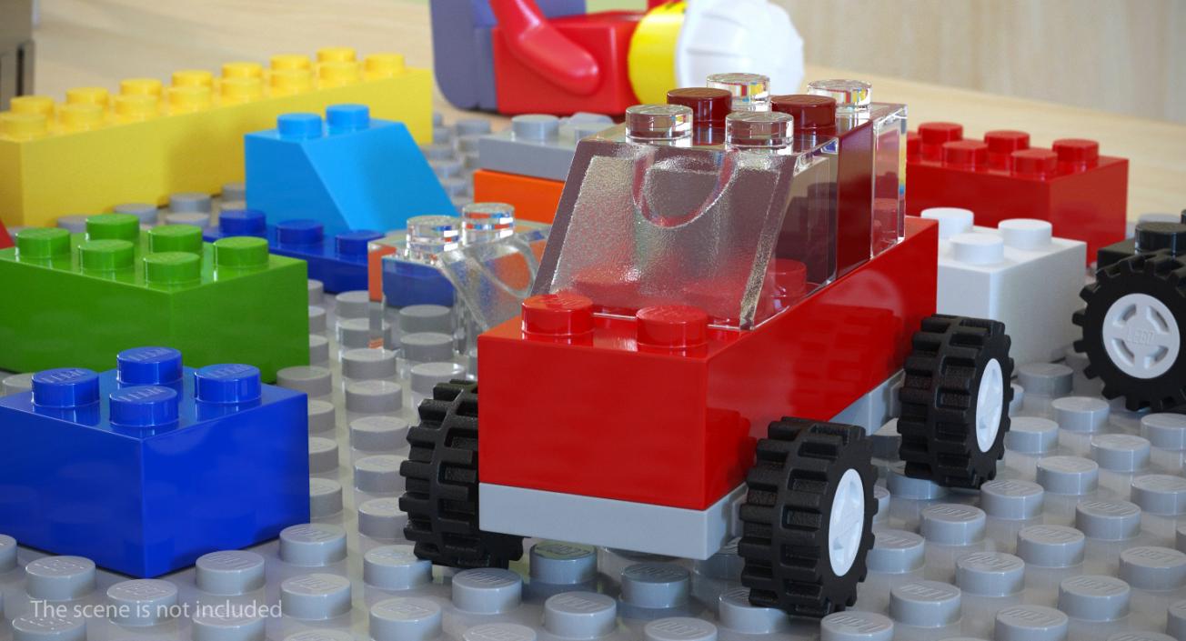 3D Lego Toycar