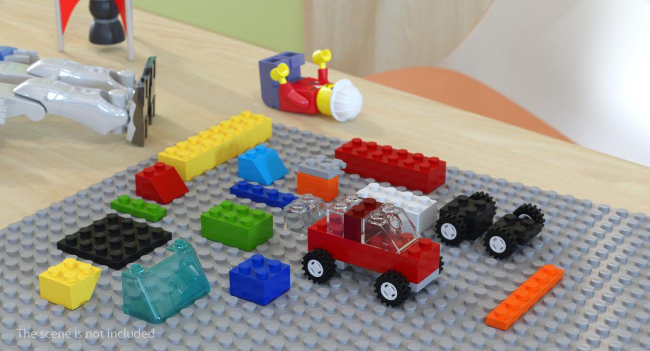 3D Lego Toycar