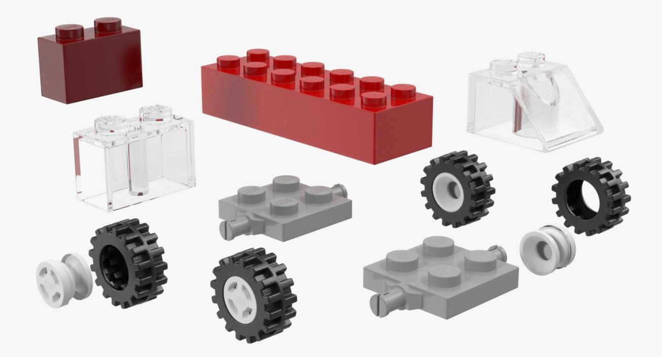 3D Lego Toycar