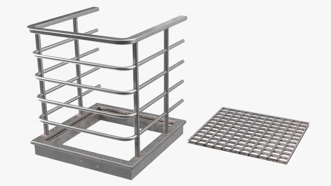 Access Catwalk Short Dead End 3D model