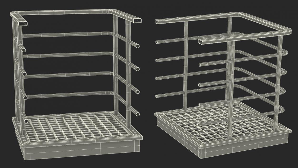 Access Catwalk Short Dead End 3D model