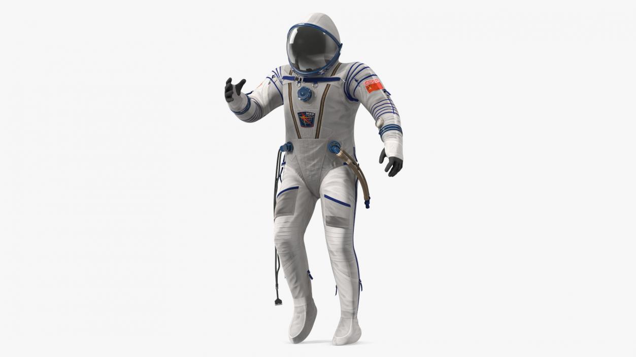 3D Sokol Space Suit Rigged model