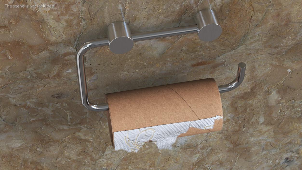 Empty Toilet Paper Holder 2 3D