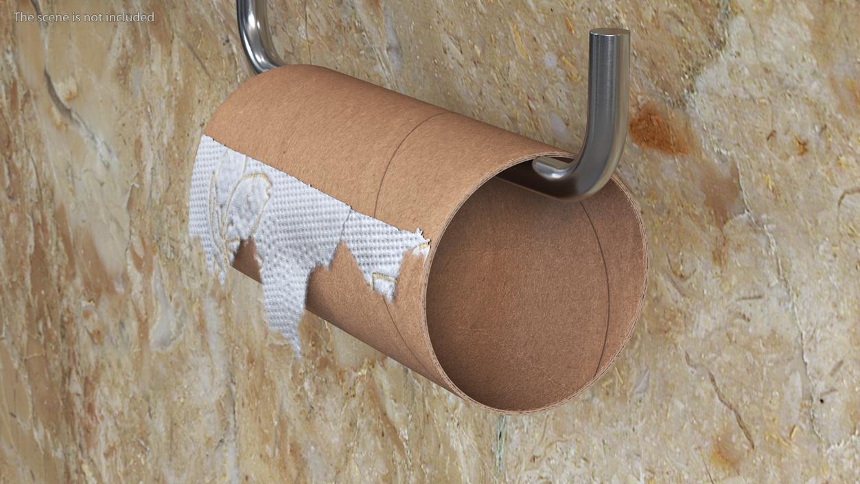 Empty Toilet Paper Holder 2 3D