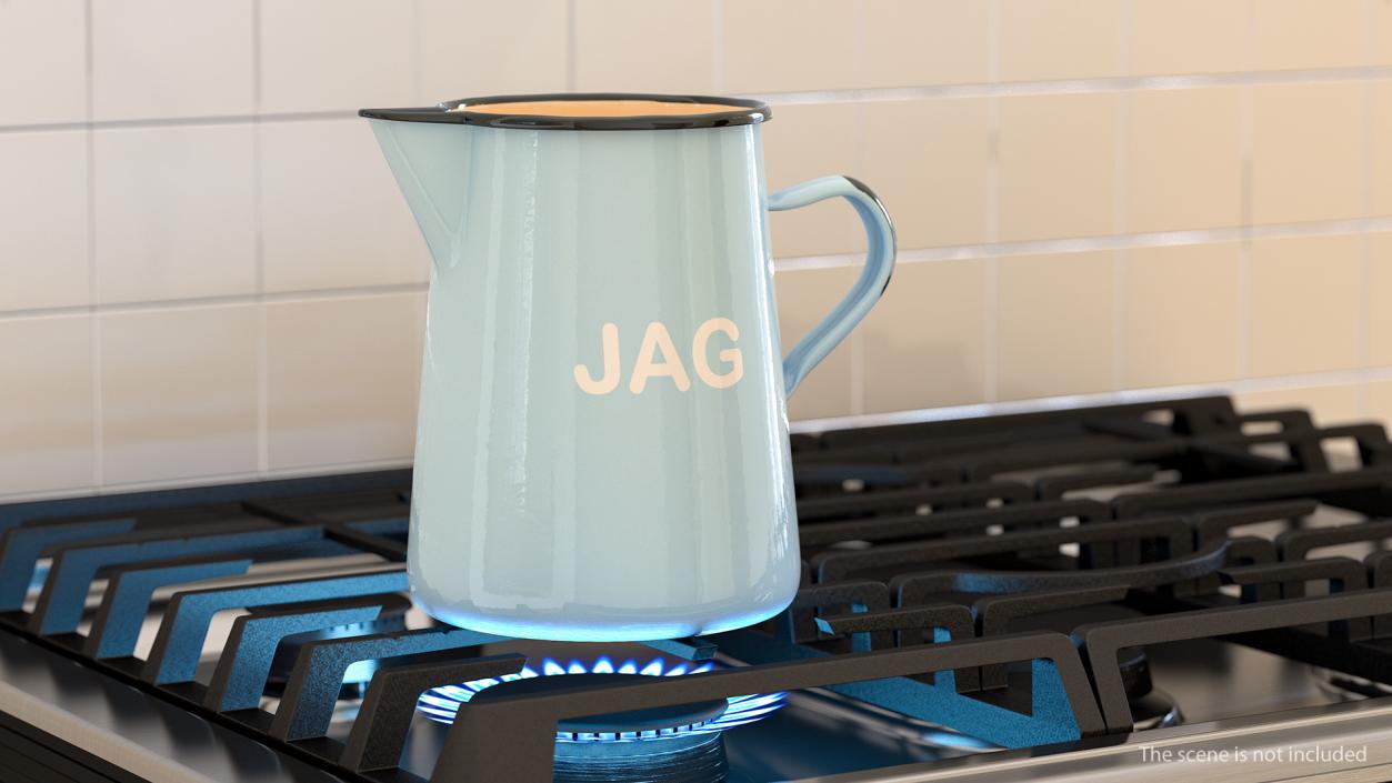 3D model Enamel Jug