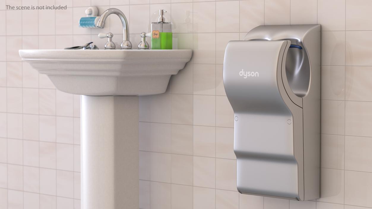 3D Dyson Hand Dryers Collection model