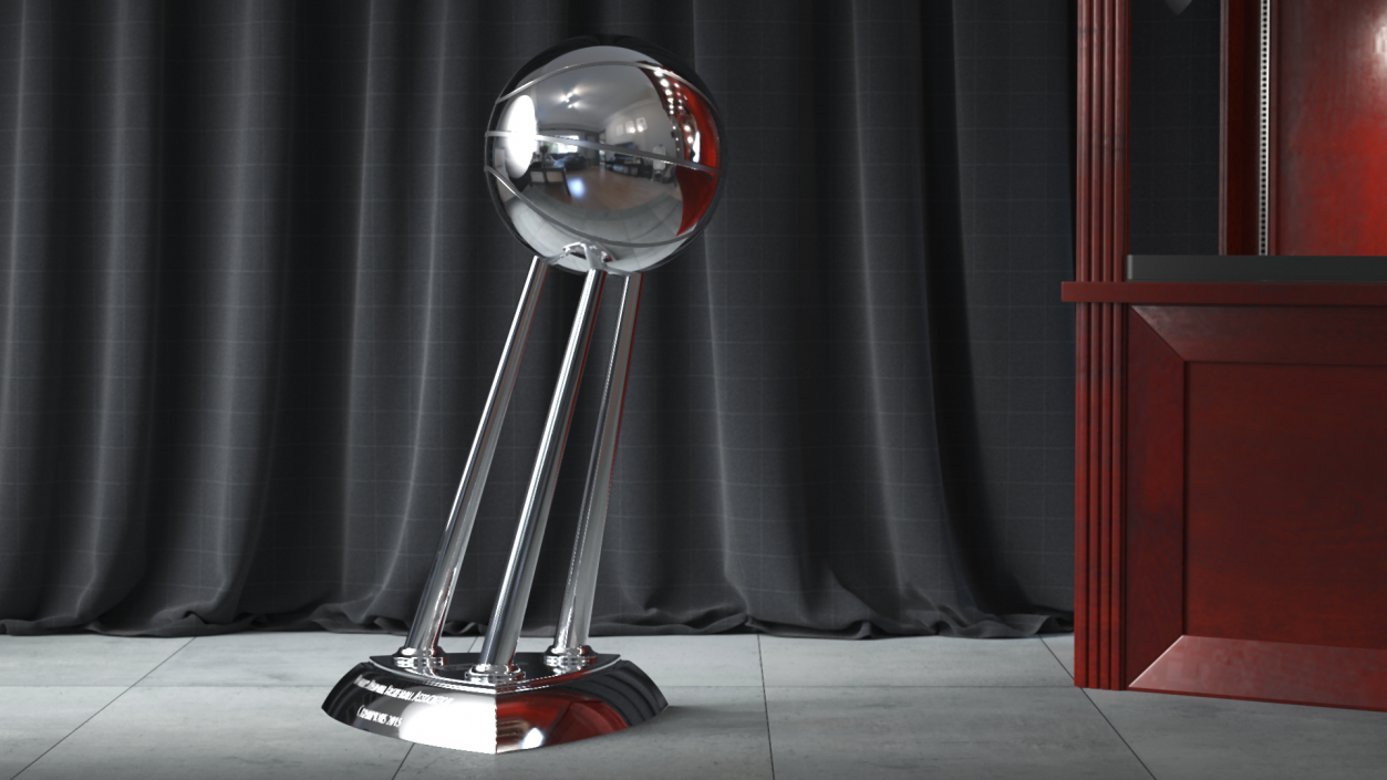 WNBA Championship Trophy 3D model