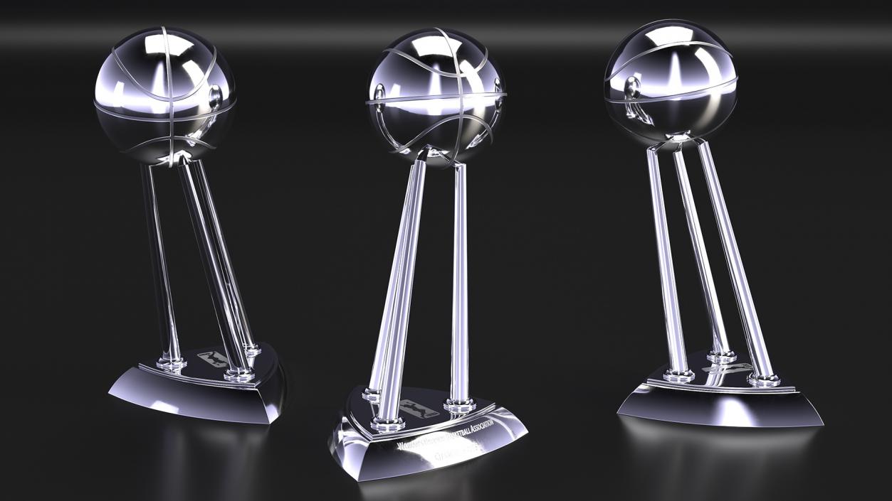 WNBA Championship Trophy 3D model