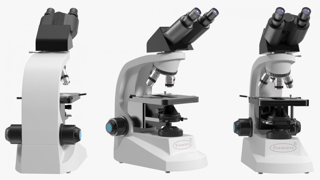 3D model Biological Microscope Premiere