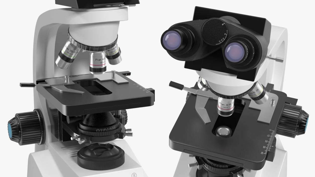 3D model Biological Microscope Premiere