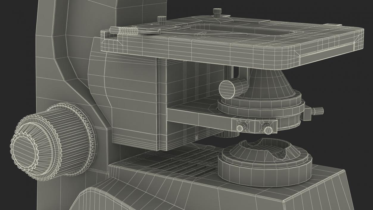 3D model Biological Microscope Premiere