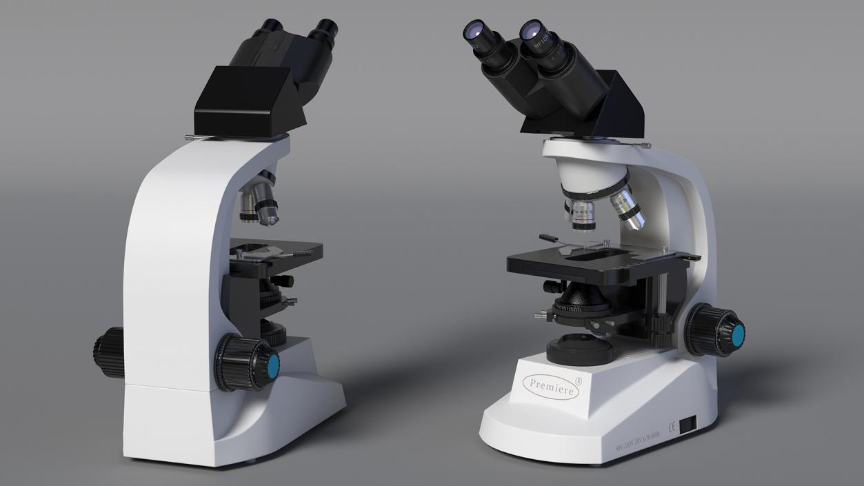 3D model Biological Microscope Premiere