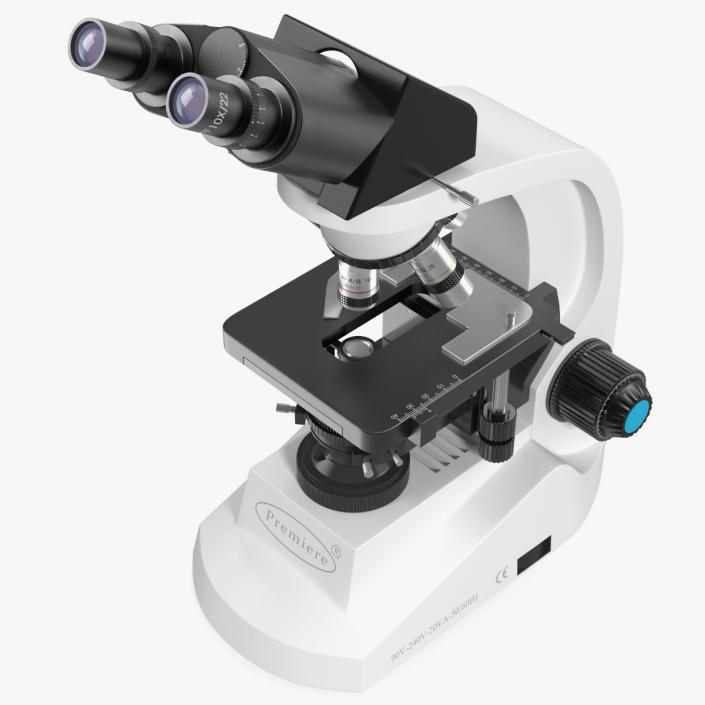 3D model Biological Microscope Premiere