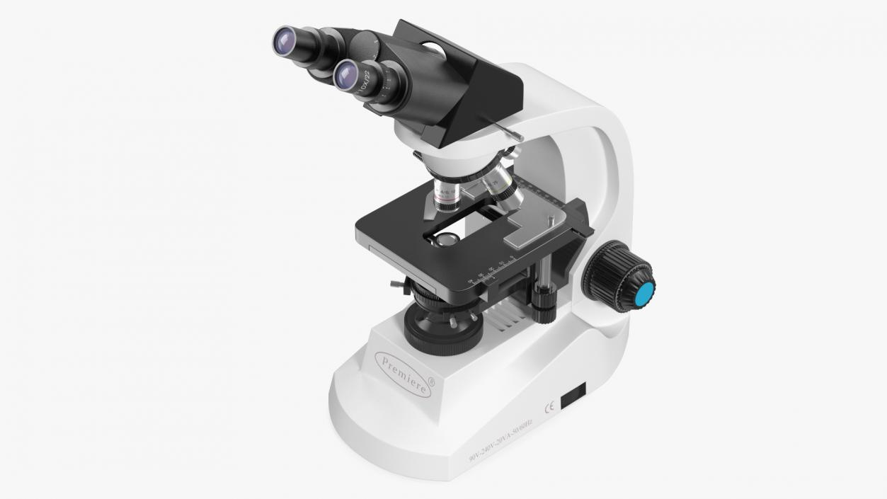 3D model Biological Microscope Premiere