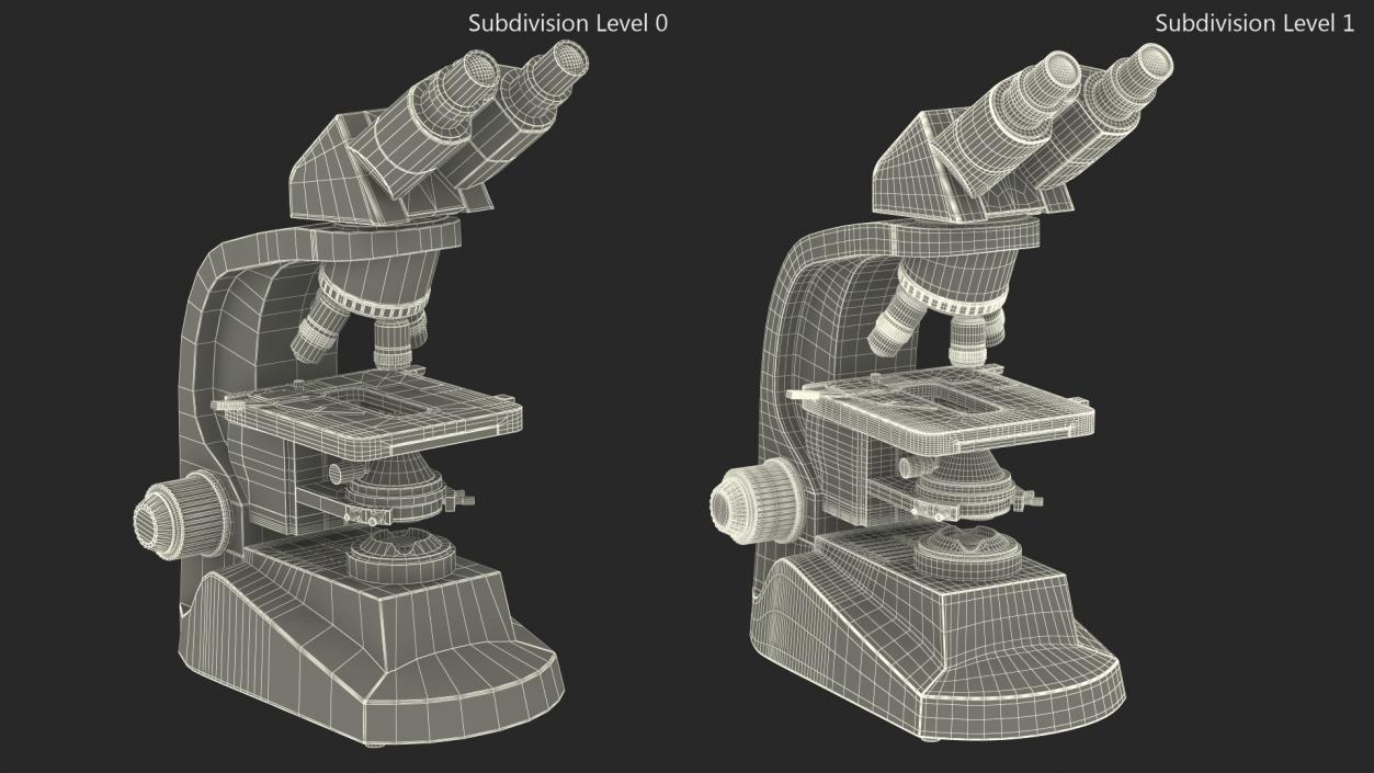 3D model Biological Microscope Premiere