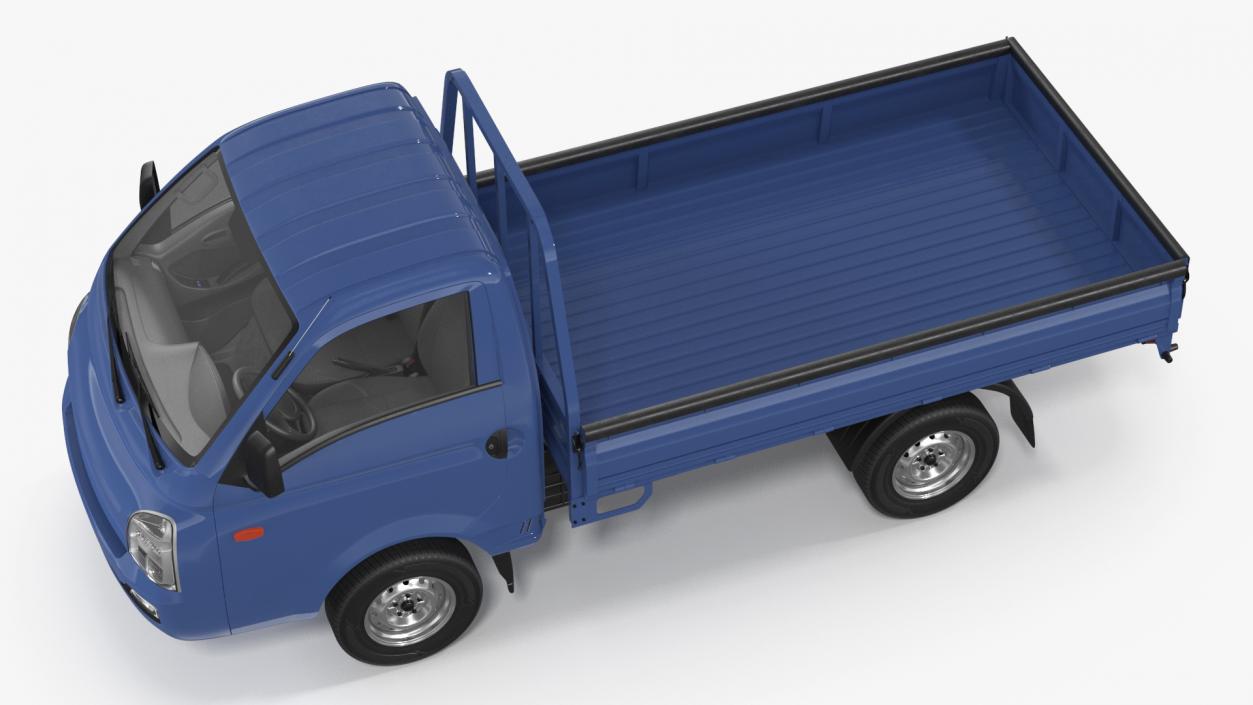 3D Pick Up Truck Blue model