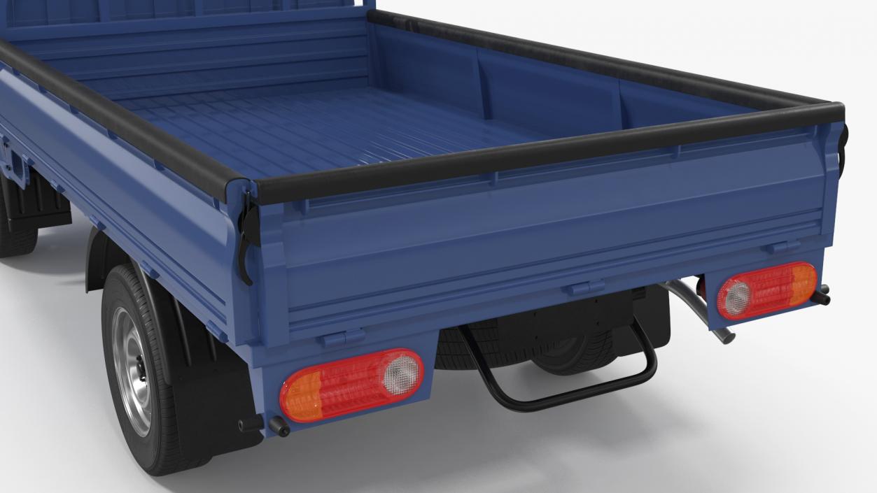 3D Pick Up Truck Blue model