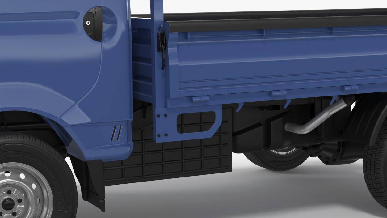 3D Pick Up Truck Blue model