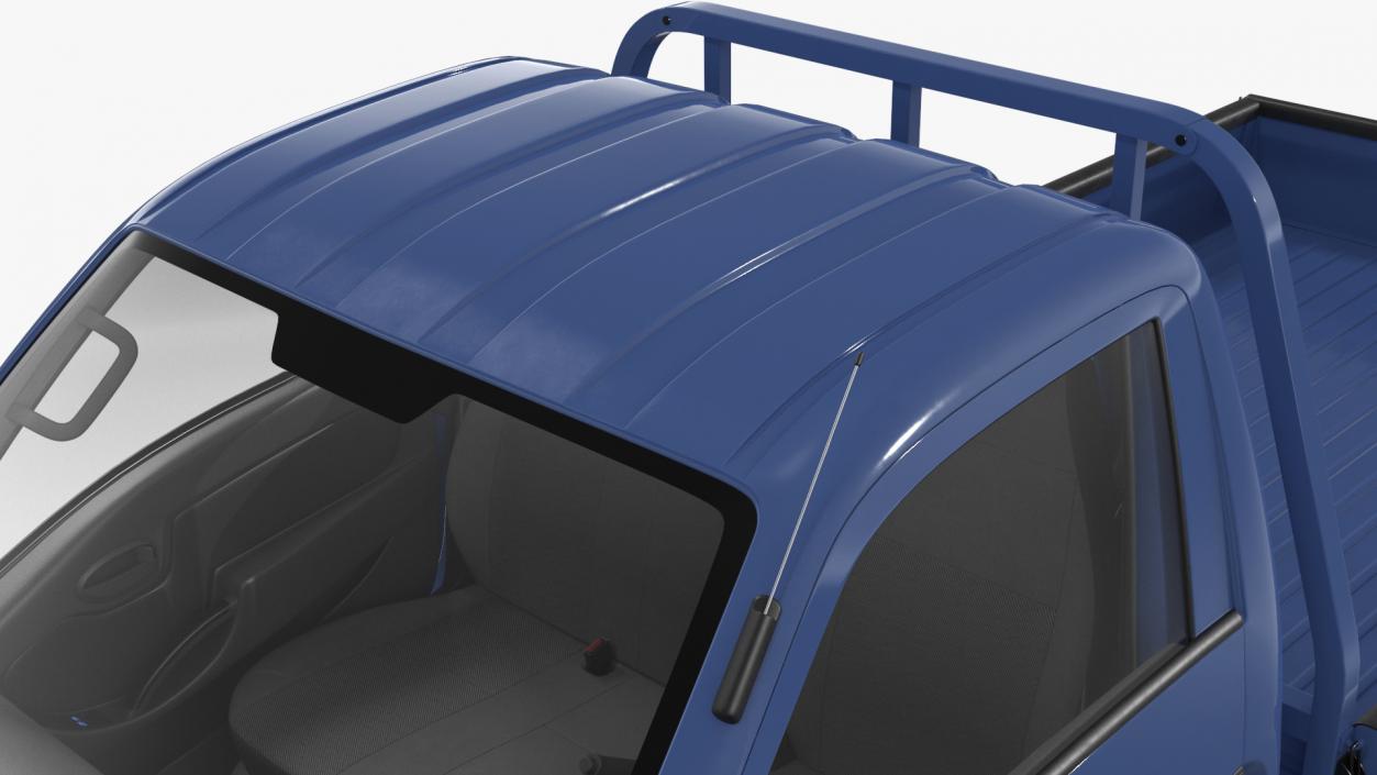 3D Pick Up Truck Blue model