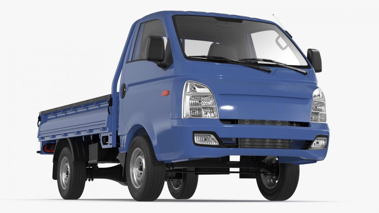 3D Pick Up Truck Blue model