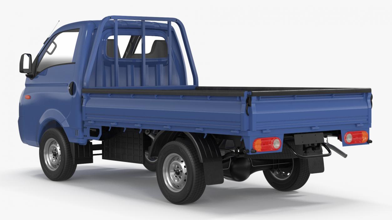 3D Pick Up Truck Blue model