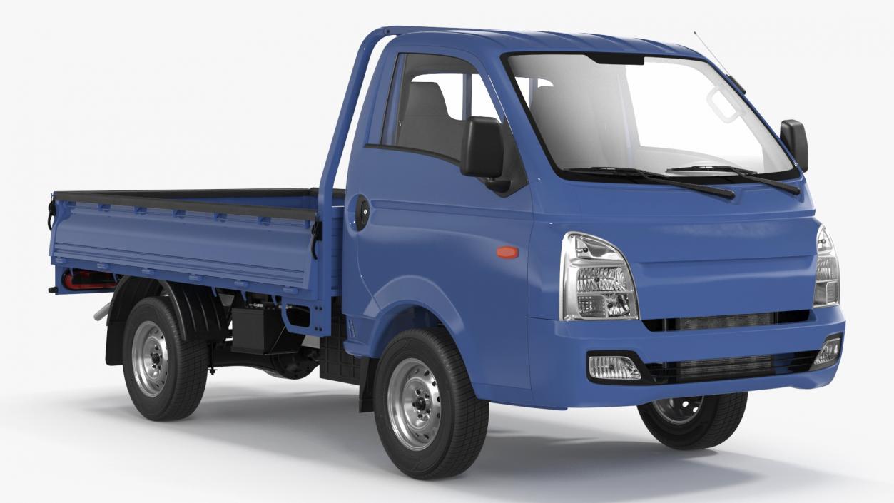 3D Pick Up Truck Blue model