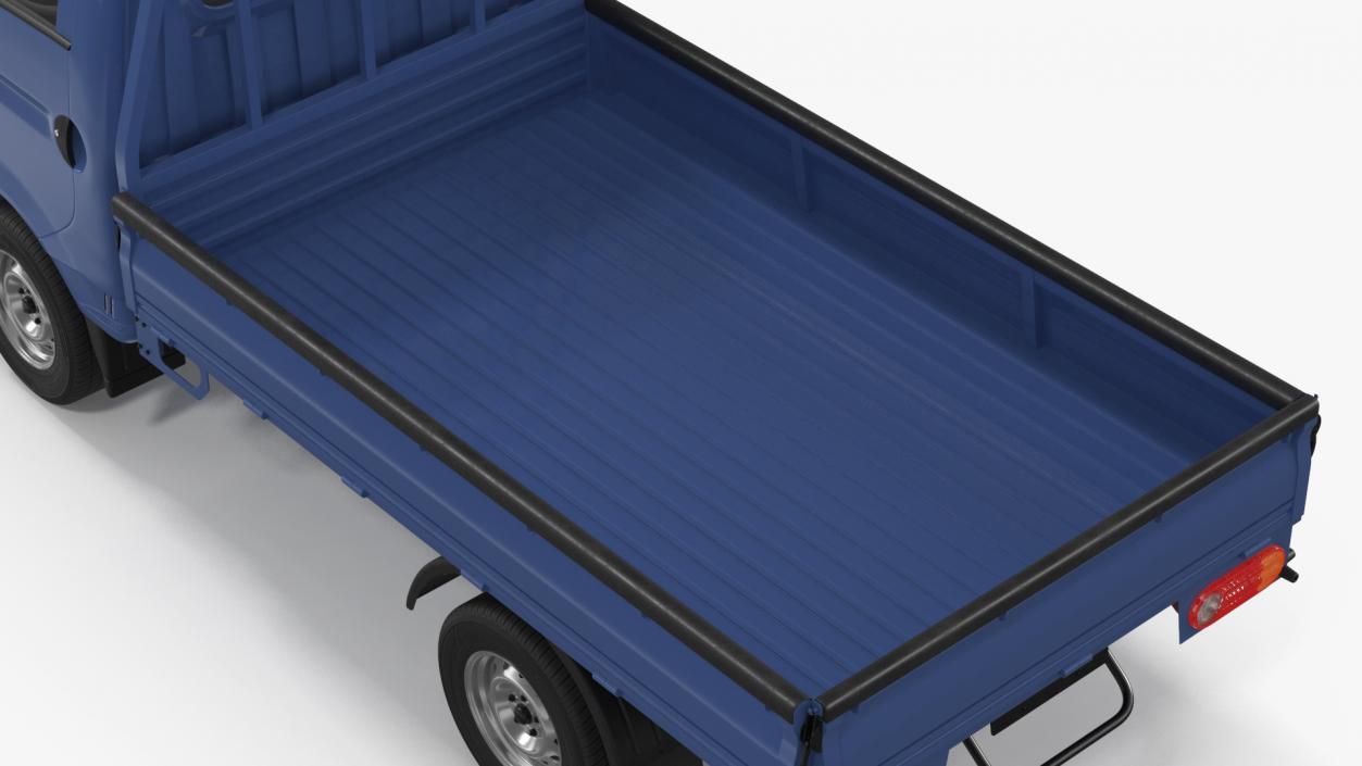 3D Pick Up Truck Blue model