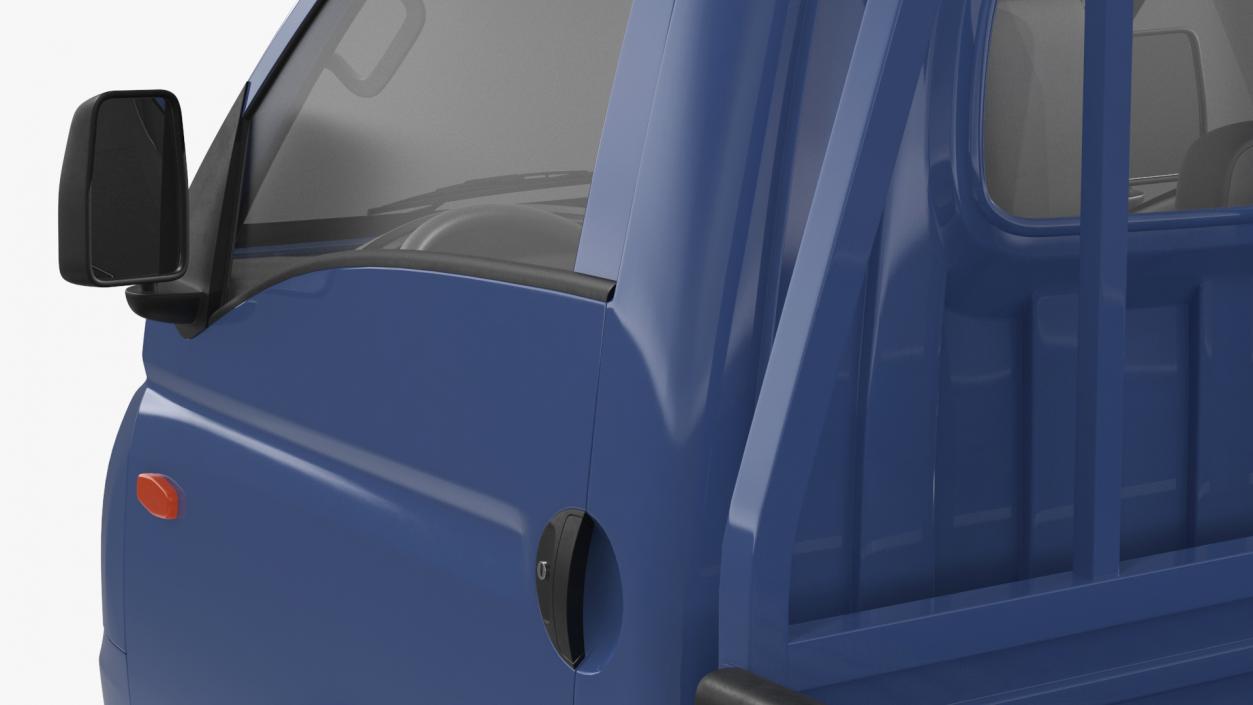 3D Pick Up Truck Blue model