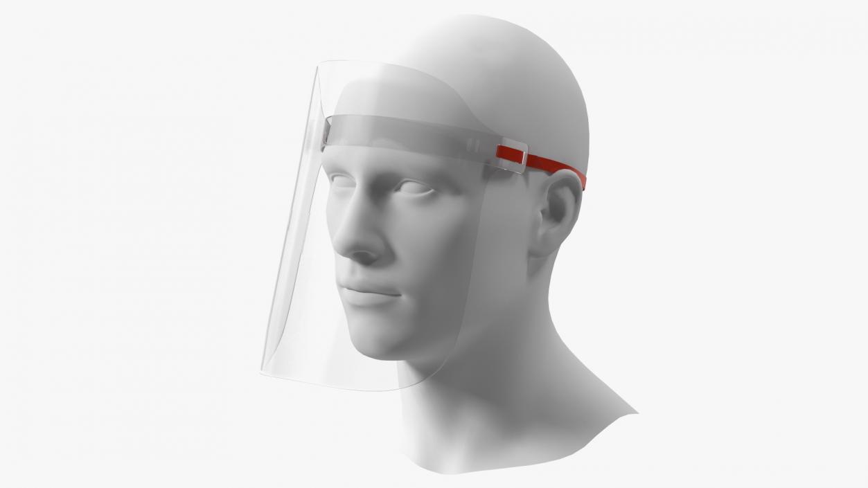 Apple Face Shield 3D