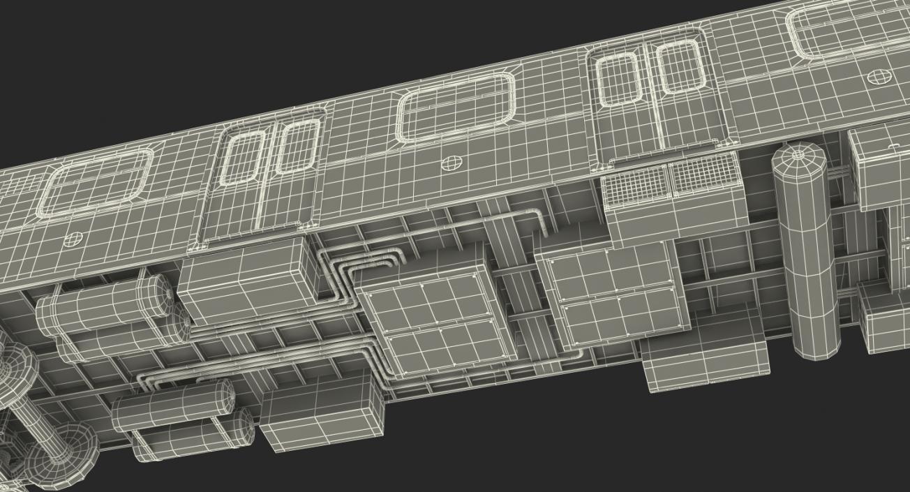 New York City Subway Car R160 3D model