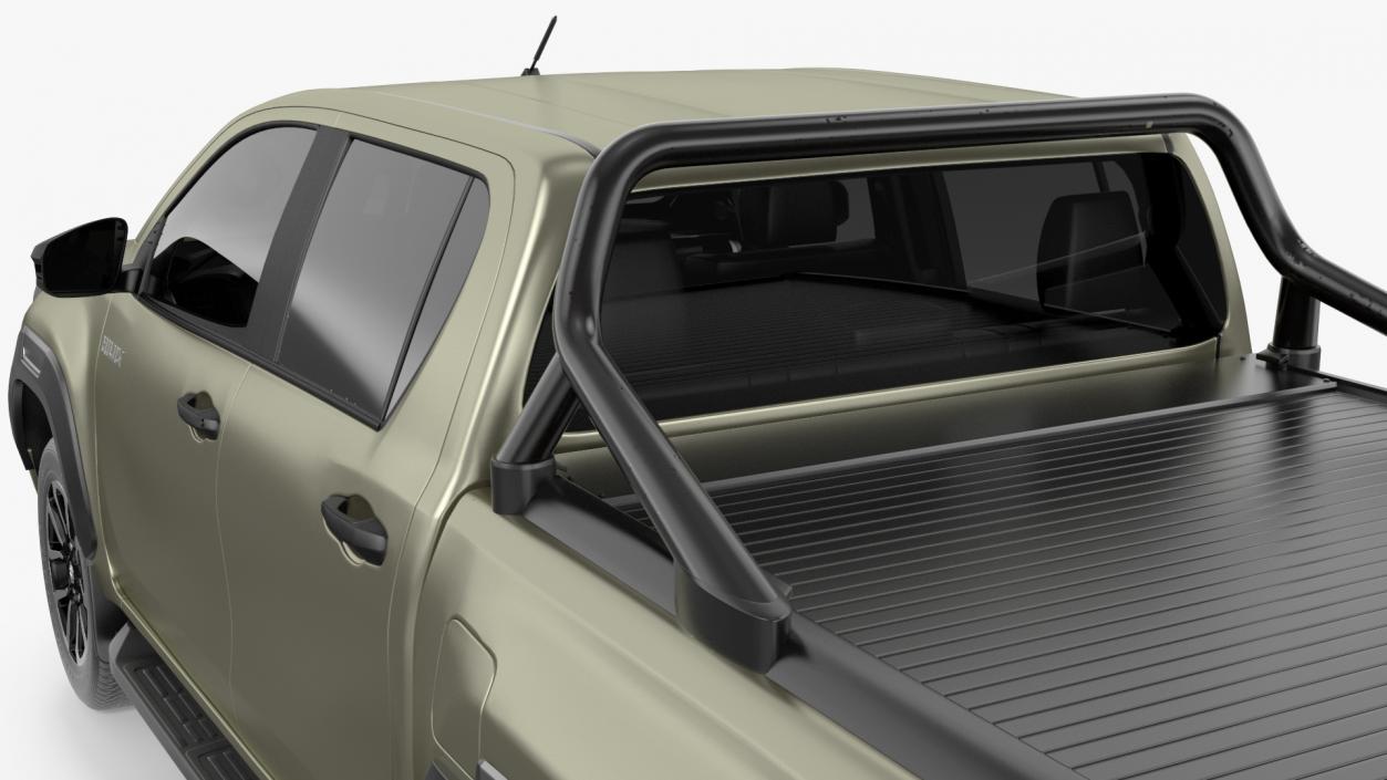 3D Toyota Hilux 2022 Simple Interior(1)