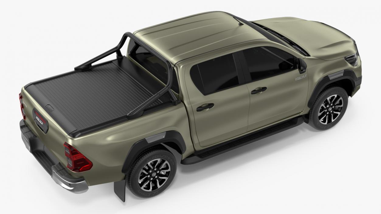 3D Toyota Hilux 2022 Simple Interior(1)