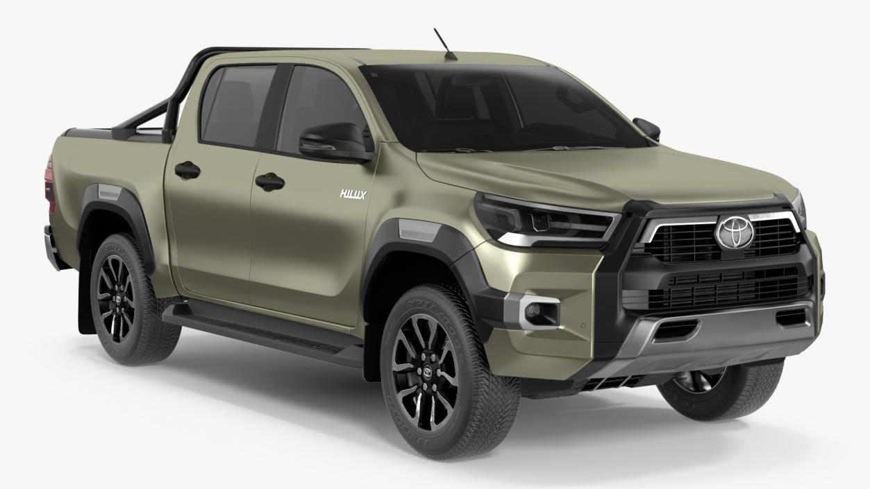 3D Toyota Hilux 2022 Simple Interior(1)