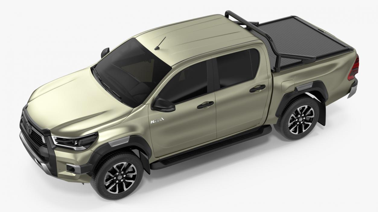 3D Toyota Hilux 2022 Simple Interior(1)