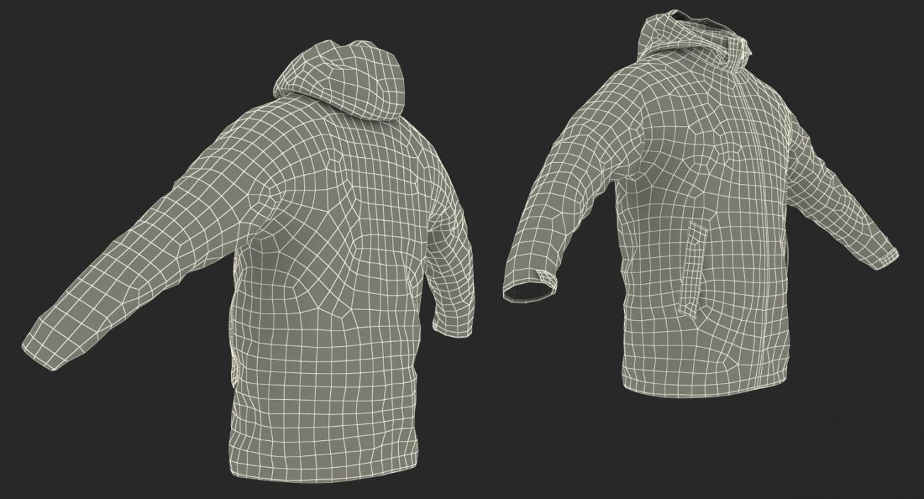 Winter Sport Jacket 3D model