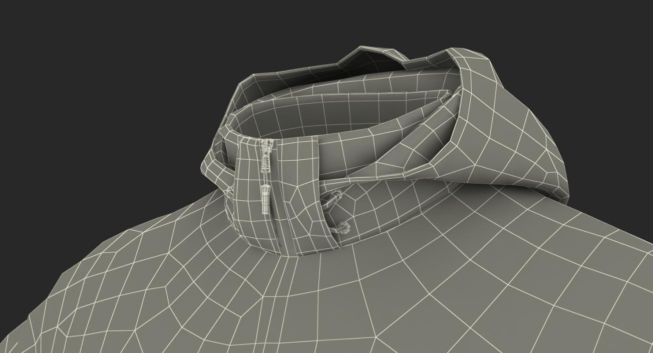 Winter Sport Jacket 3D model