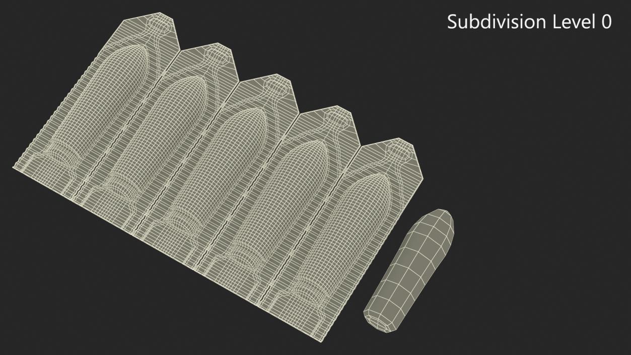 Medical Suppository 3D model