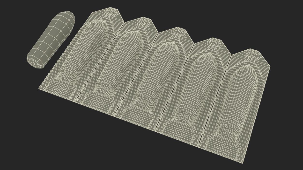 Medical Suppository 3D model