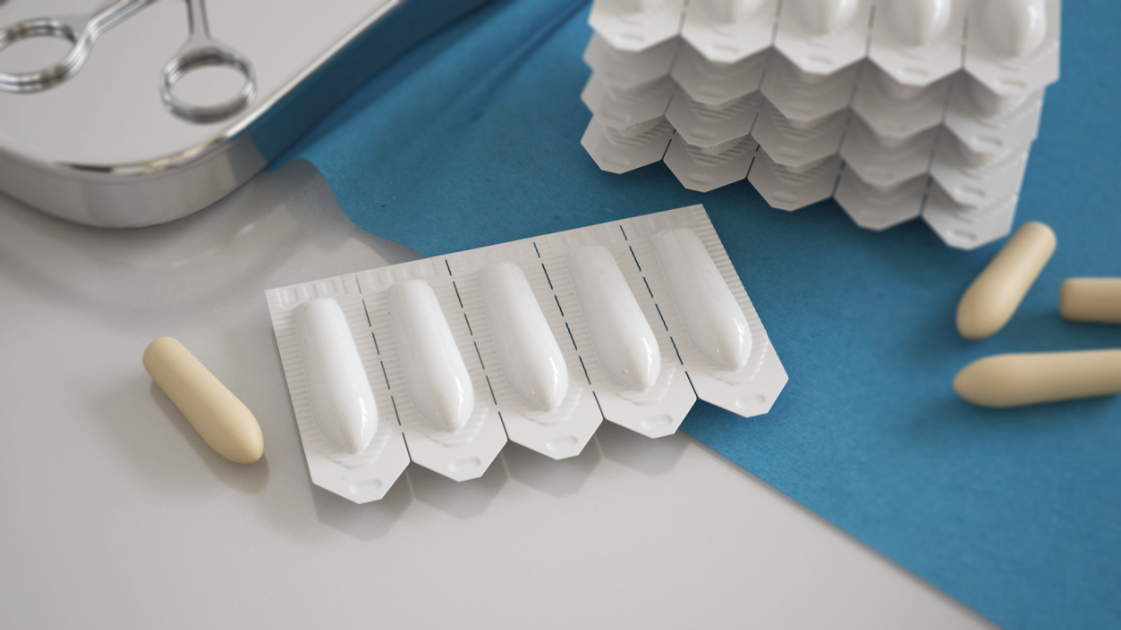 Medical Suppository 3D model