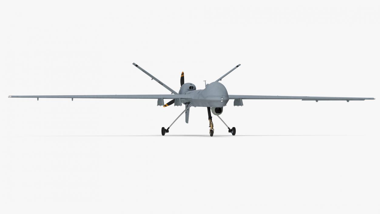 3D Unmanned Aerial Vehicle MQ-9 Reaper Drone Rigged model