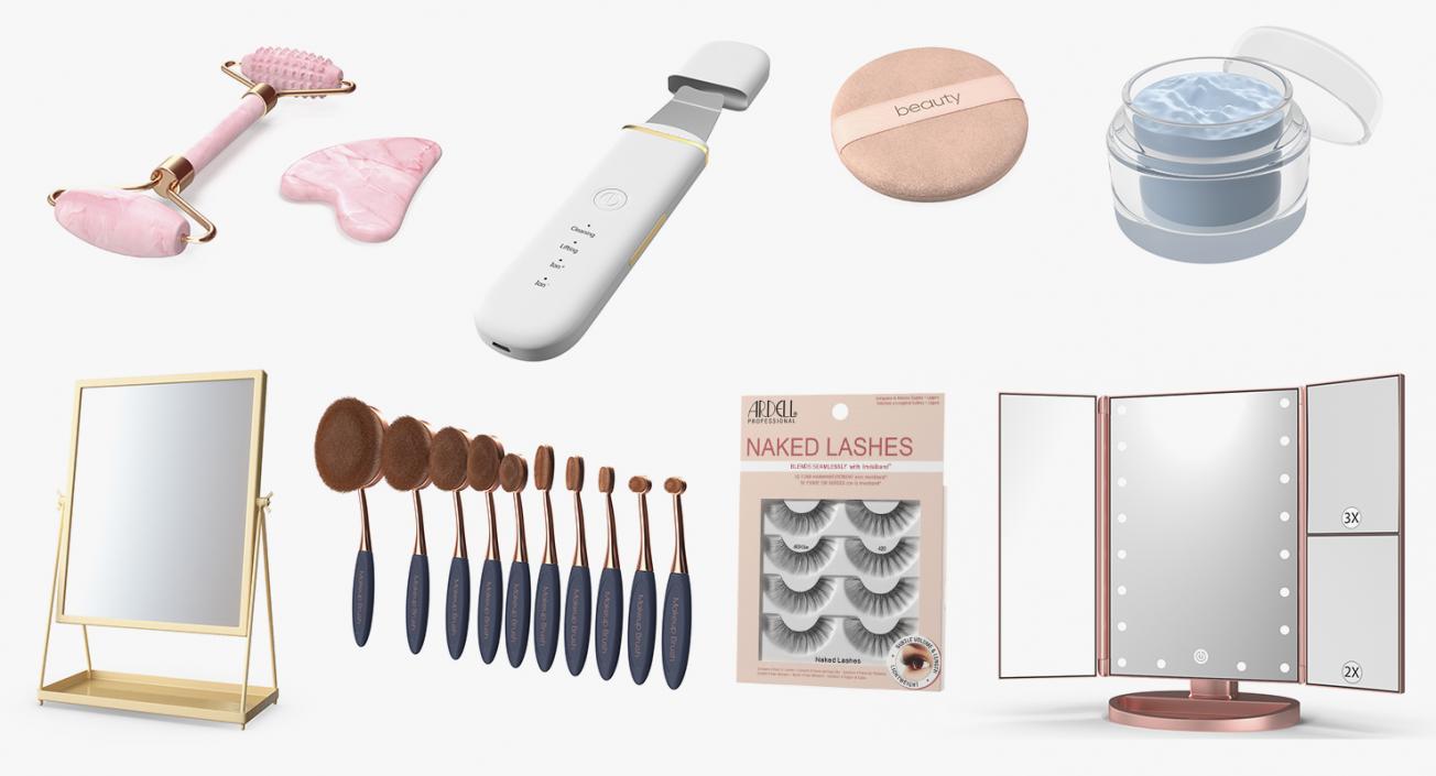 3D model Face Beauty Tools Collection 5