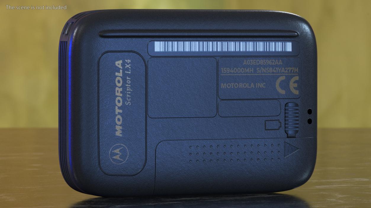 Motorola Scriptor LX4 Pager 3D