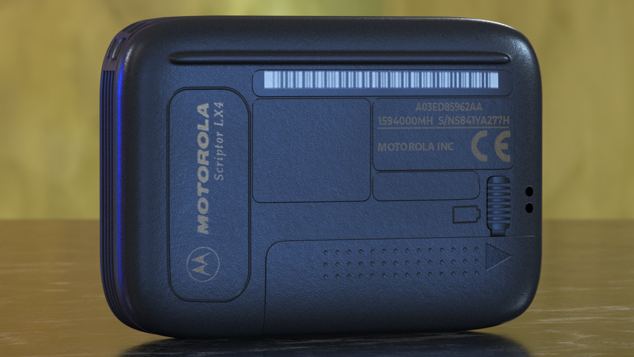 Motorola Scriptor LX4 Pager 3D